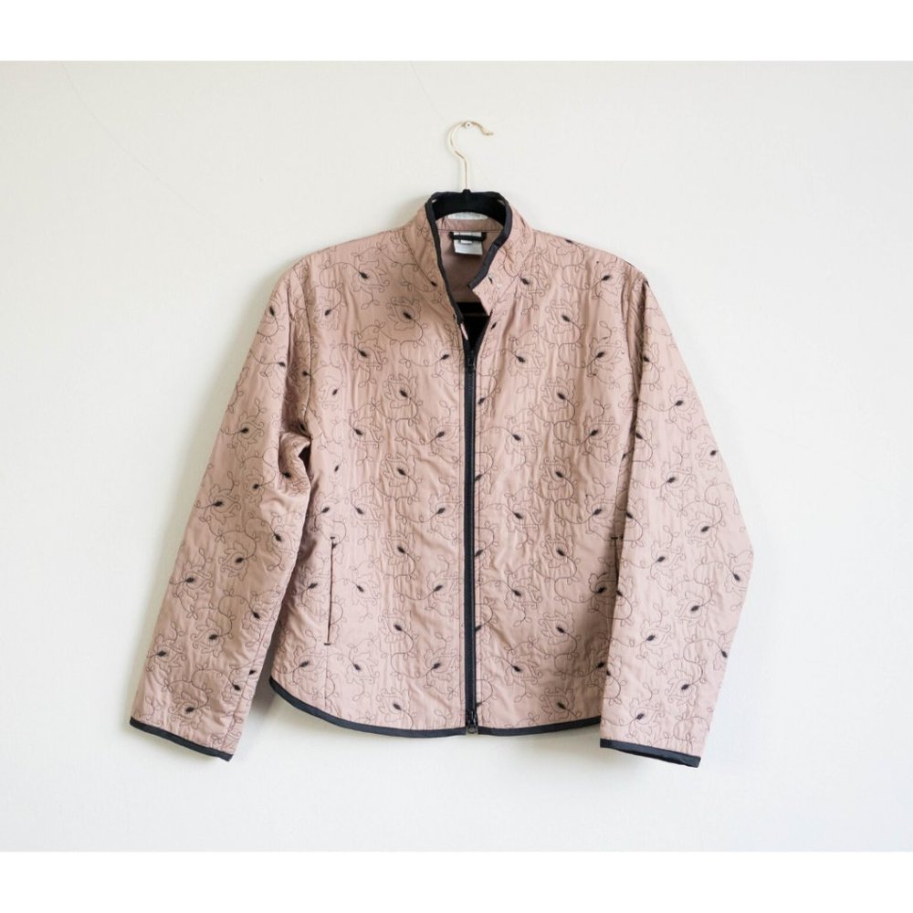 Flower Embroidered Spring Jacket